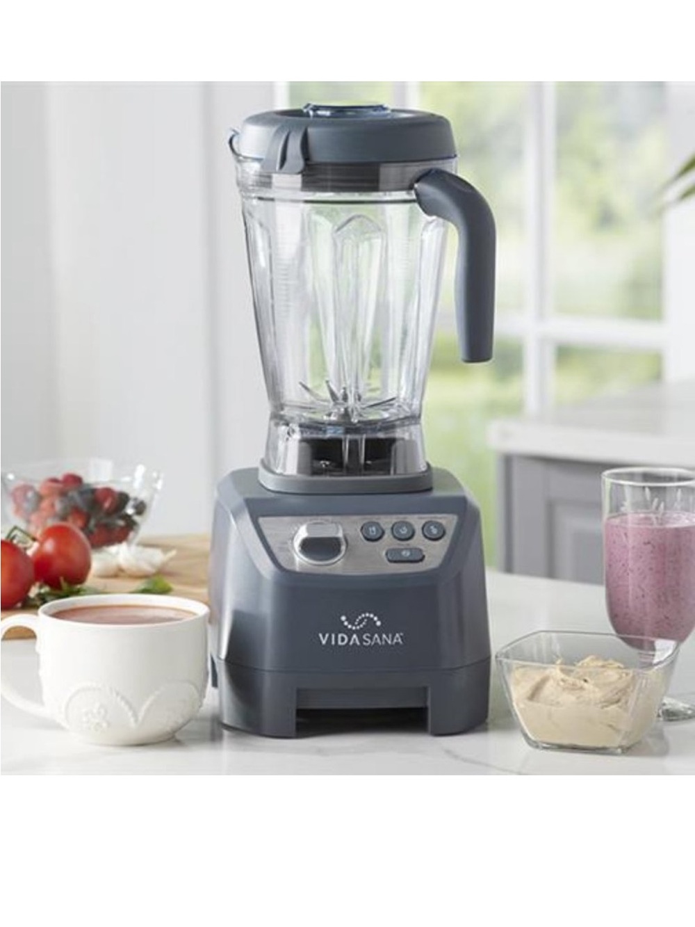 Princess House Gray Countertop Blender